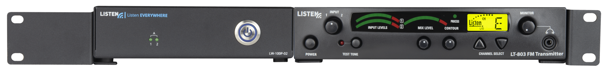 Universal Rack Mounting Kit - Listen Technologies