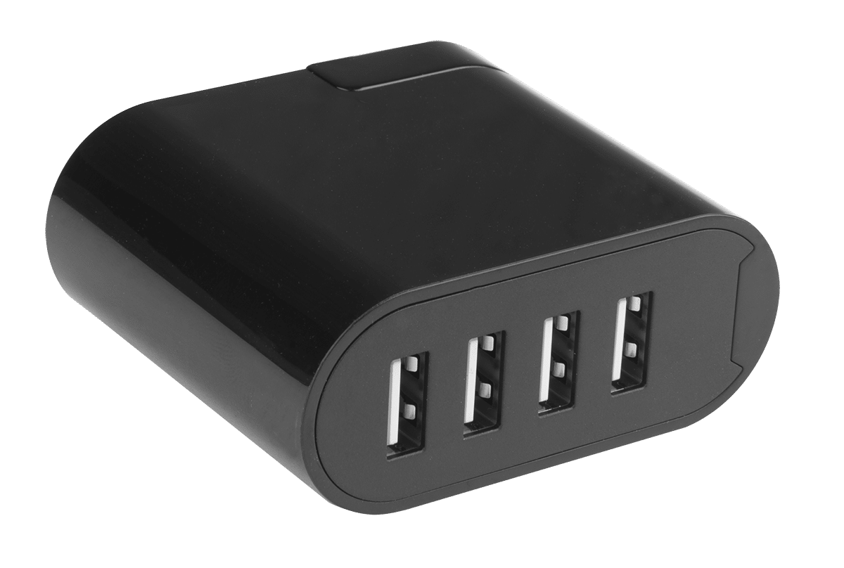 4-Port USB Charger - Listen Technologies