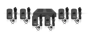 Receptor DSP inteligente avanzado de RF, paquete de 6