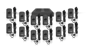 Receptor DSP inteligente avanzado de RF, paquete de 12