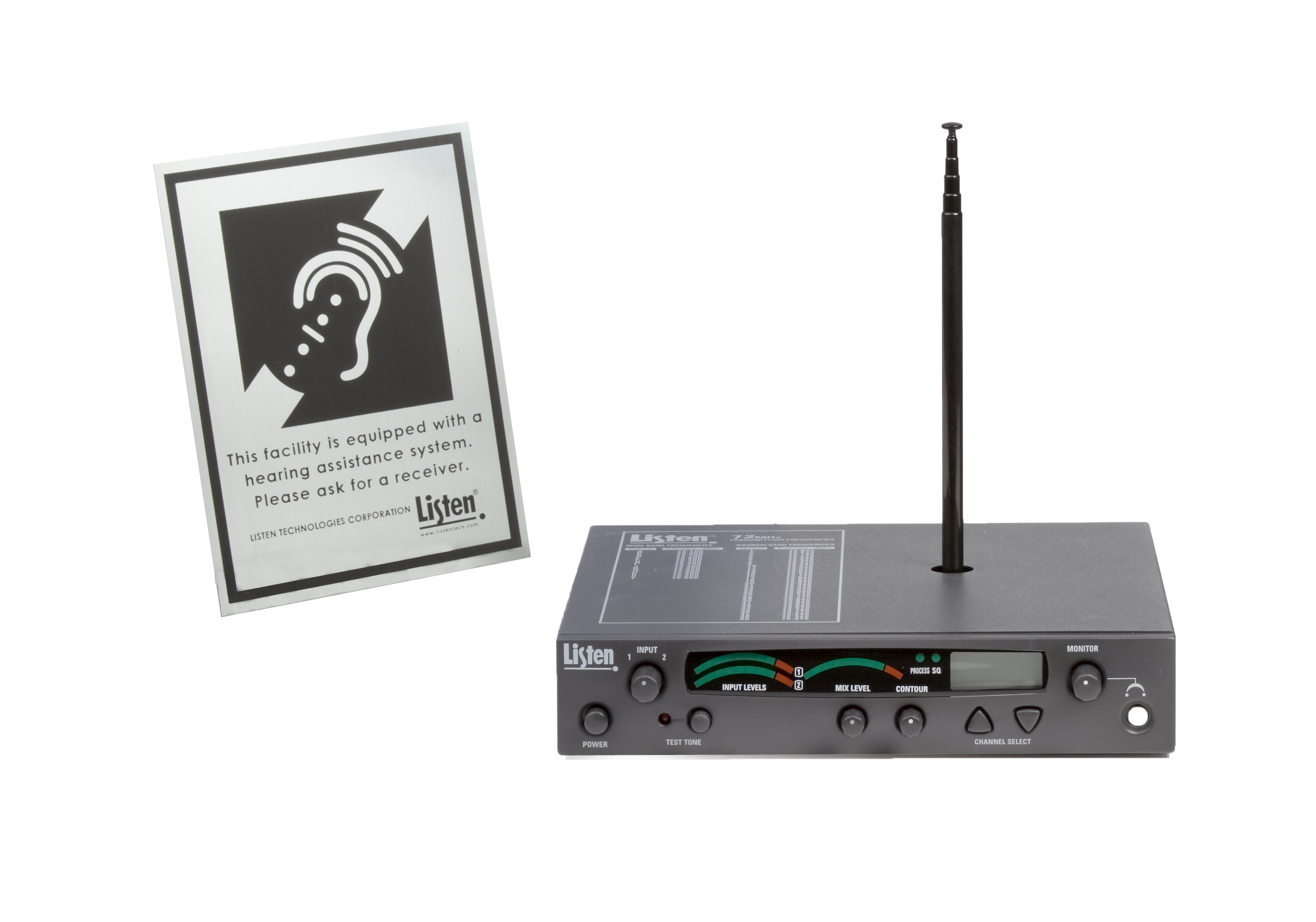 Stationary RF Transmitter Package 1 (72 MHz) Listen Technologies