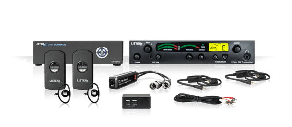 Sistema combinado RF y Wifi con Dante
