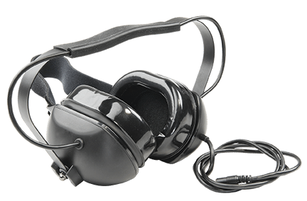 headphones over hat