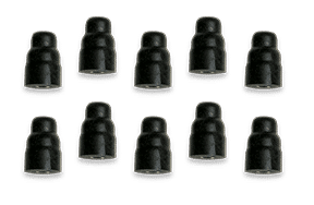 Embouts de protection en mousse noire