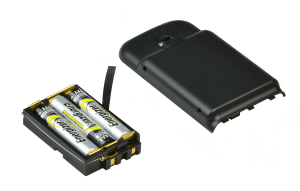 AAA replacement battery case with cover