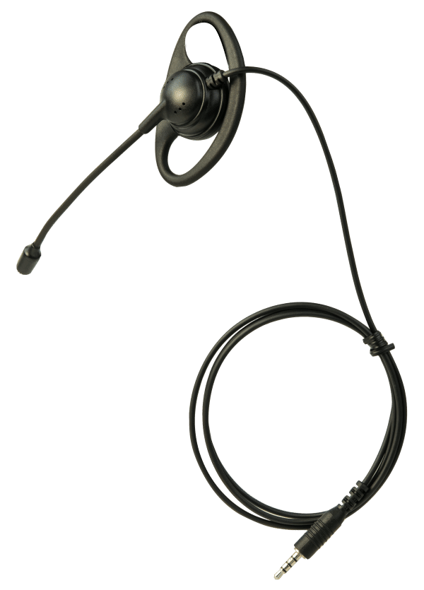 Earspeaker with Boom Mic