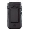 Back view of ListenTALK basic receiver with belt clip