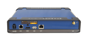 LN-200E Navilution Server NEXT Front mit Strom-, GPS-, HDMI-, USB-, DCP- und Antenneneingängen/-ausgängen