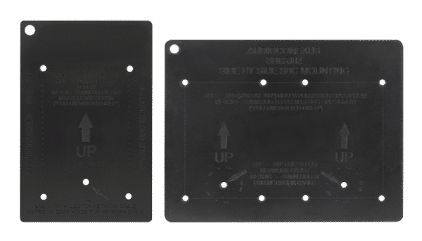 Navilution Seatback Controller Mounting Template