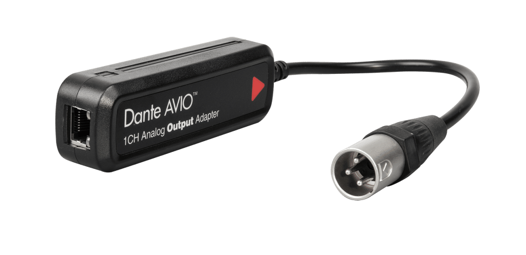 Dante 1CH Analog Output Adapter