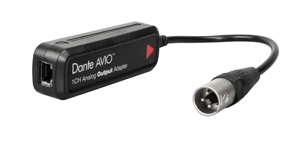 Dante 1CH Analog Output Adapter