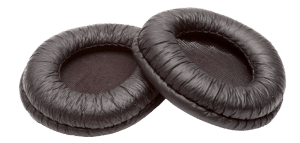 Two earphone protectant covers stacked on top of each other