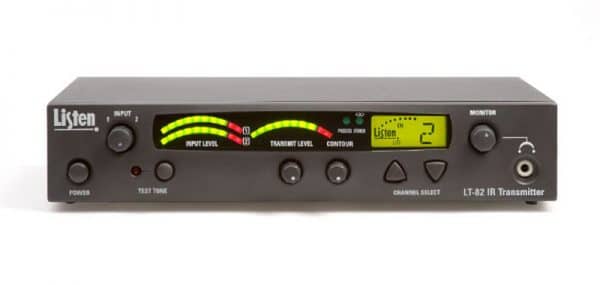 Vista frontal del transmisor LT-82