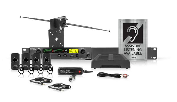 Sistema de radiofrecuencia (72 MHz) con adaptador Dante