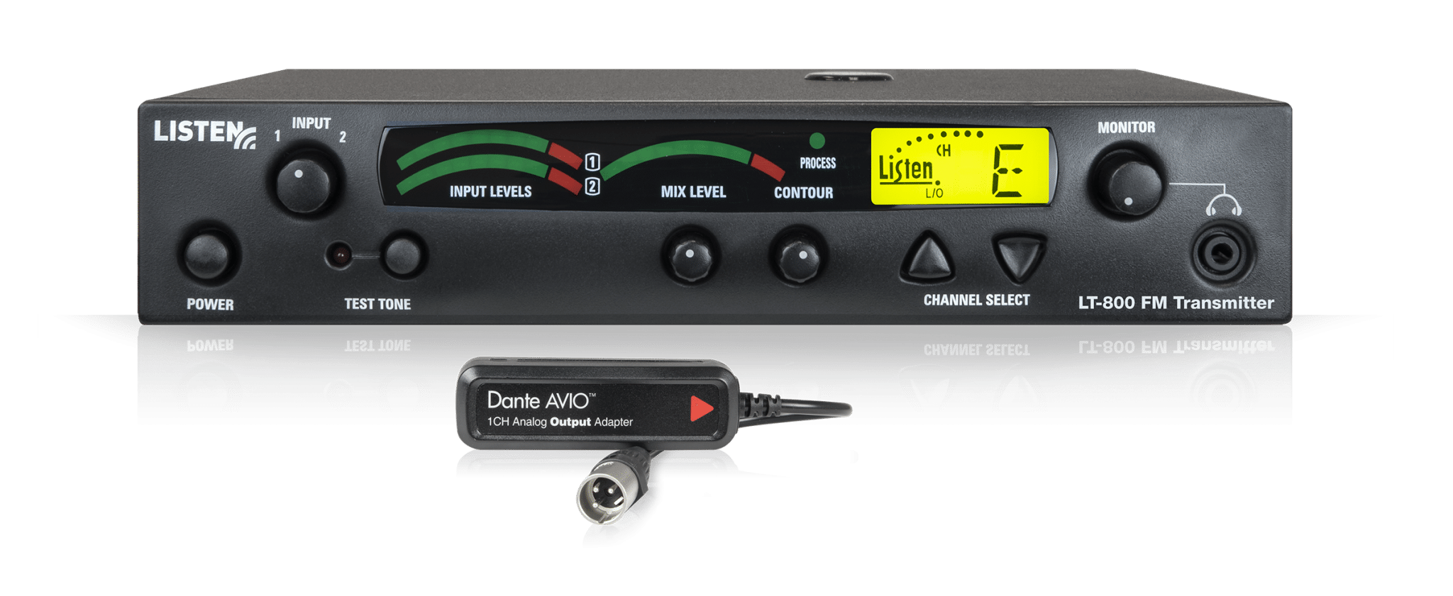 Stationary RF Transmitter (72 MHz) (Dante) - Listen Technologies