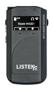 A picture of a ListenWIFI receiver.
