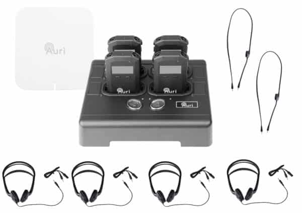 Auri™ ADA Compliance System 4 (White) (Up to 100)