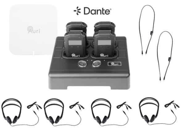 Auri™ ADA Compliance System 4 (Dante/White) (Up to 100)