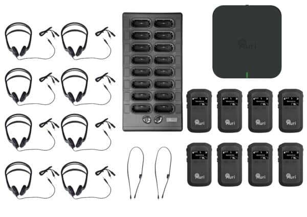 Auri™ ADA Compliance System 8 (Black) (Up to 200)